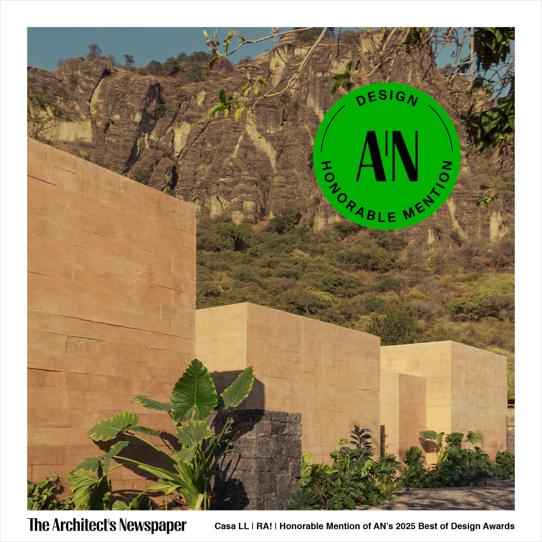 RA! is recognized with an Honorable Mention in AN’s 2025 Best of Design Awards.